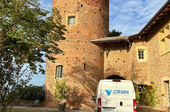 Une intervention un peu particulière, la remise en état d&#039;un ancien donjon