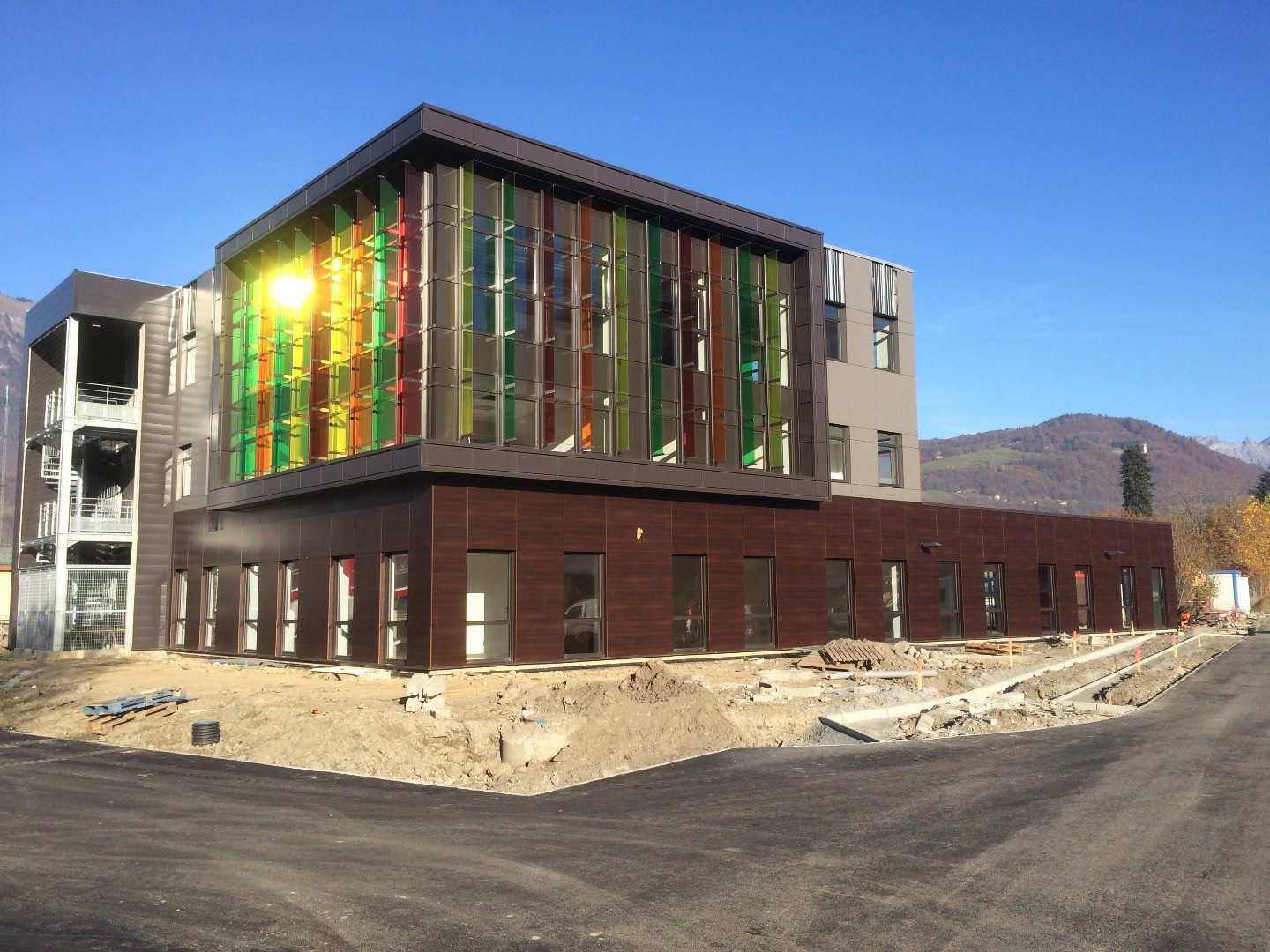 Nettoyage de fin de chantier immeuble bureaux à Alberville